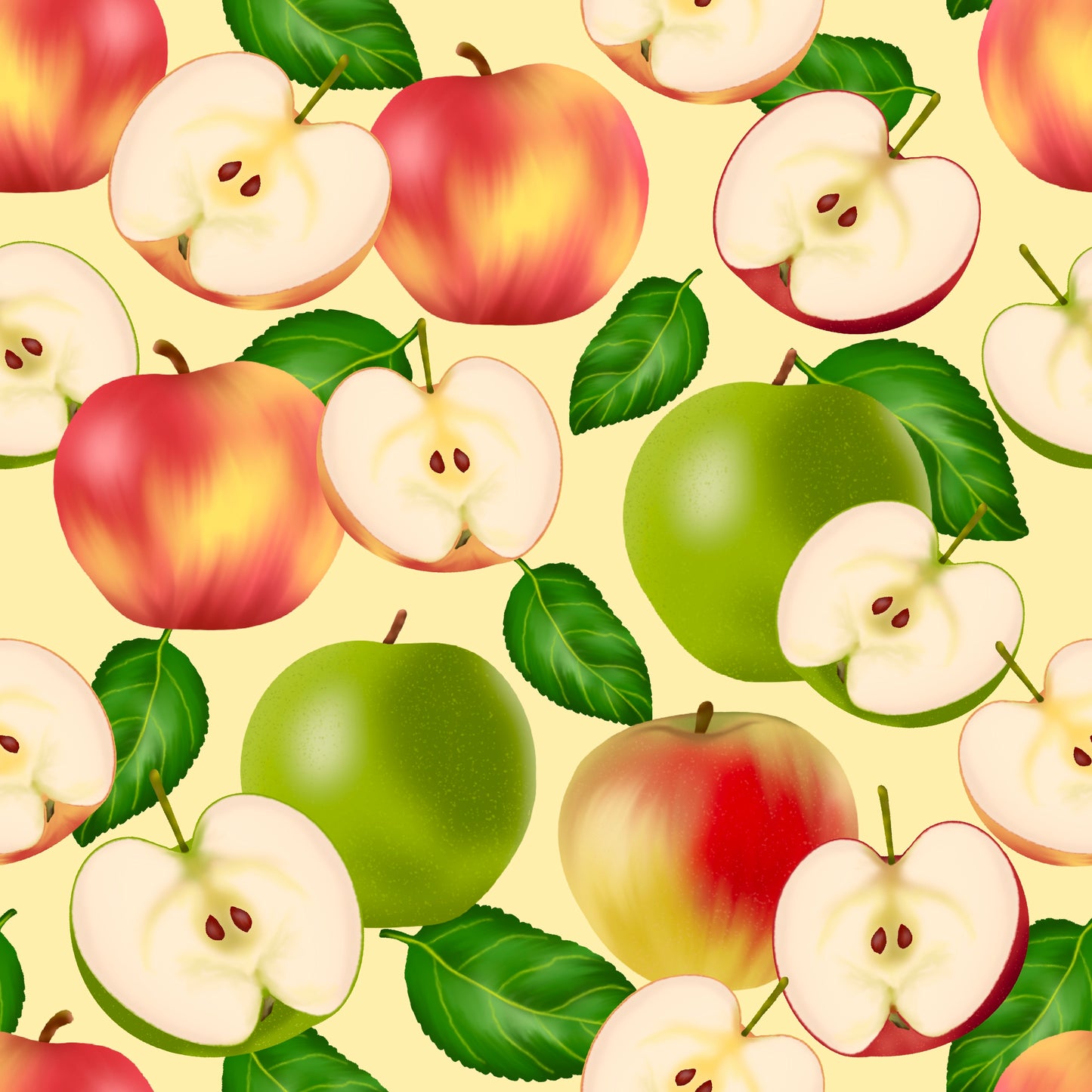 Panel Canvas - Äpfel