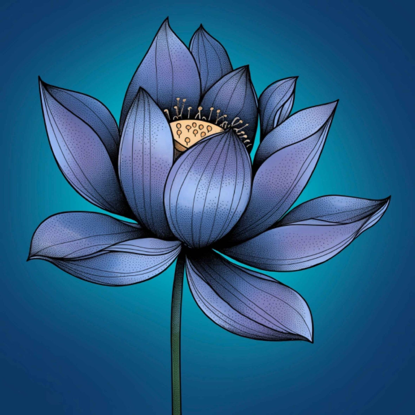 blaue Blume