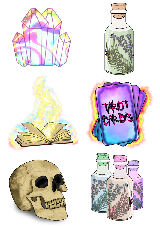 Stickervorlagen Herbst & Halloween