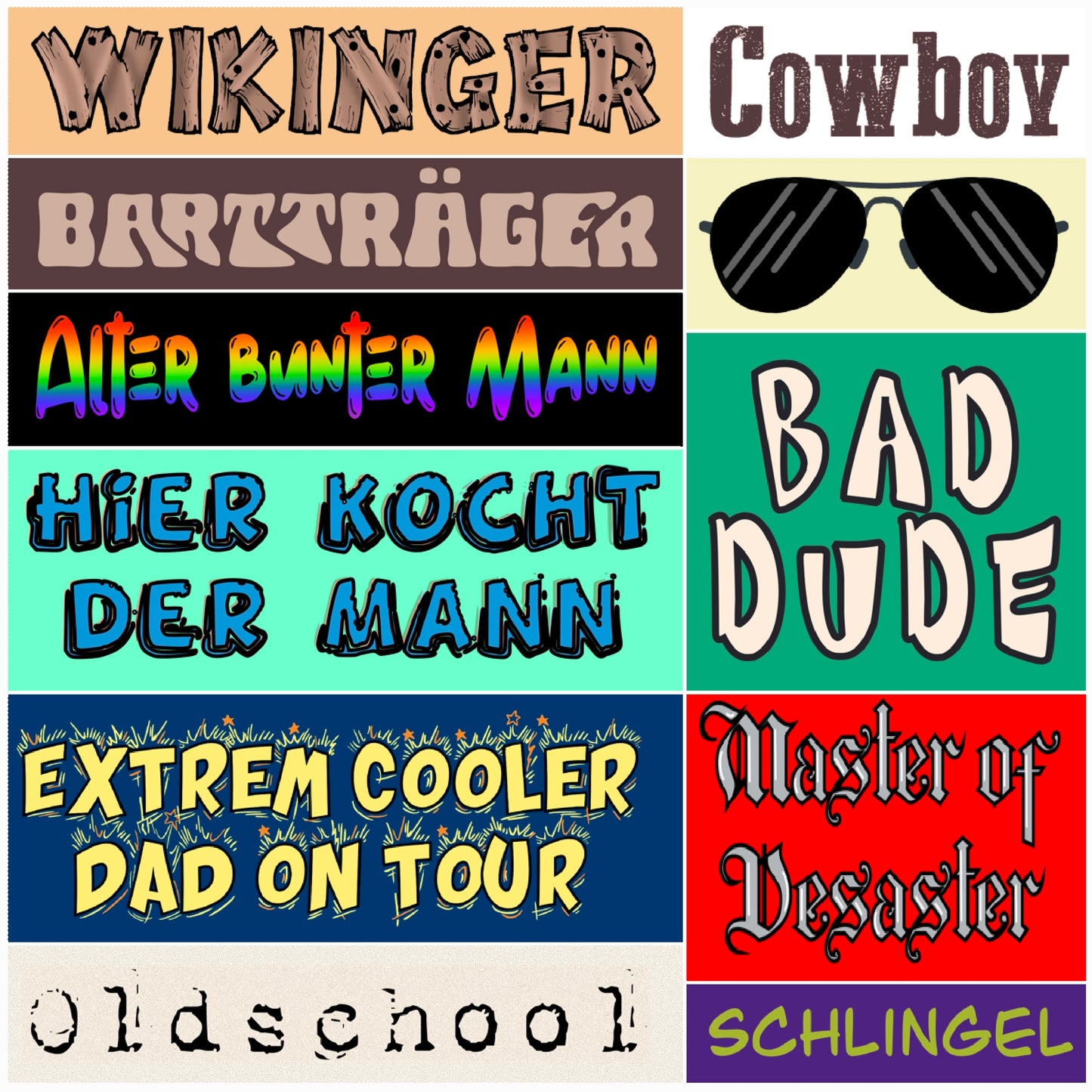 Label-Sheet - Wikinger