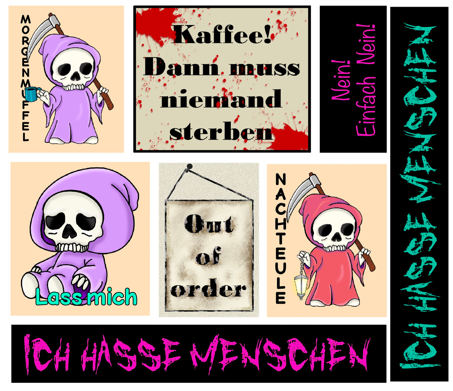Label-Sheet - Morgenmuffel