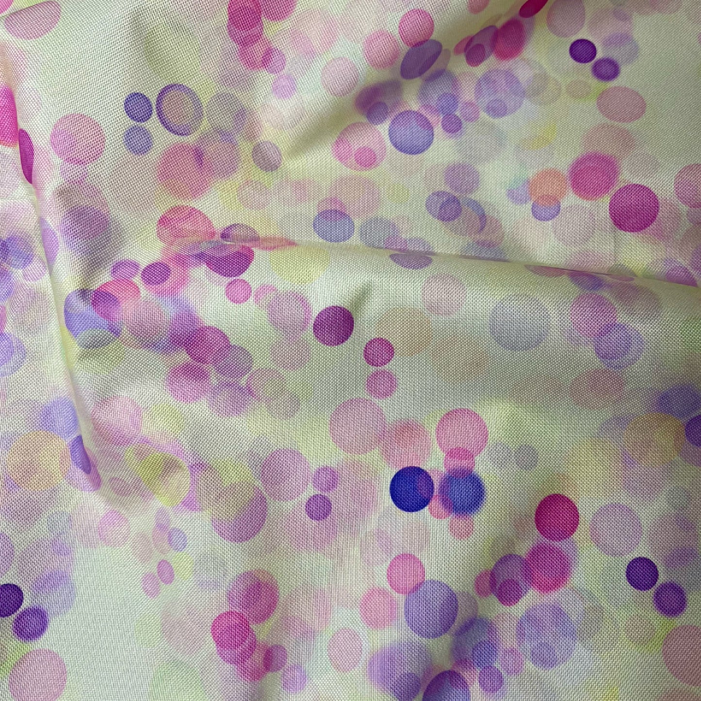 Panel wasserdichter Stoff - Pink Bubbles