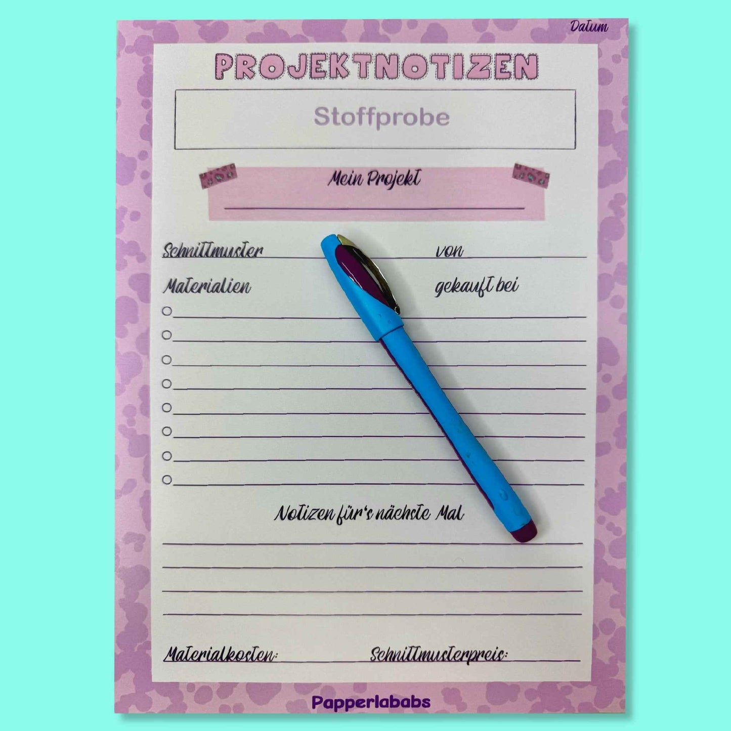 Projektnotizen