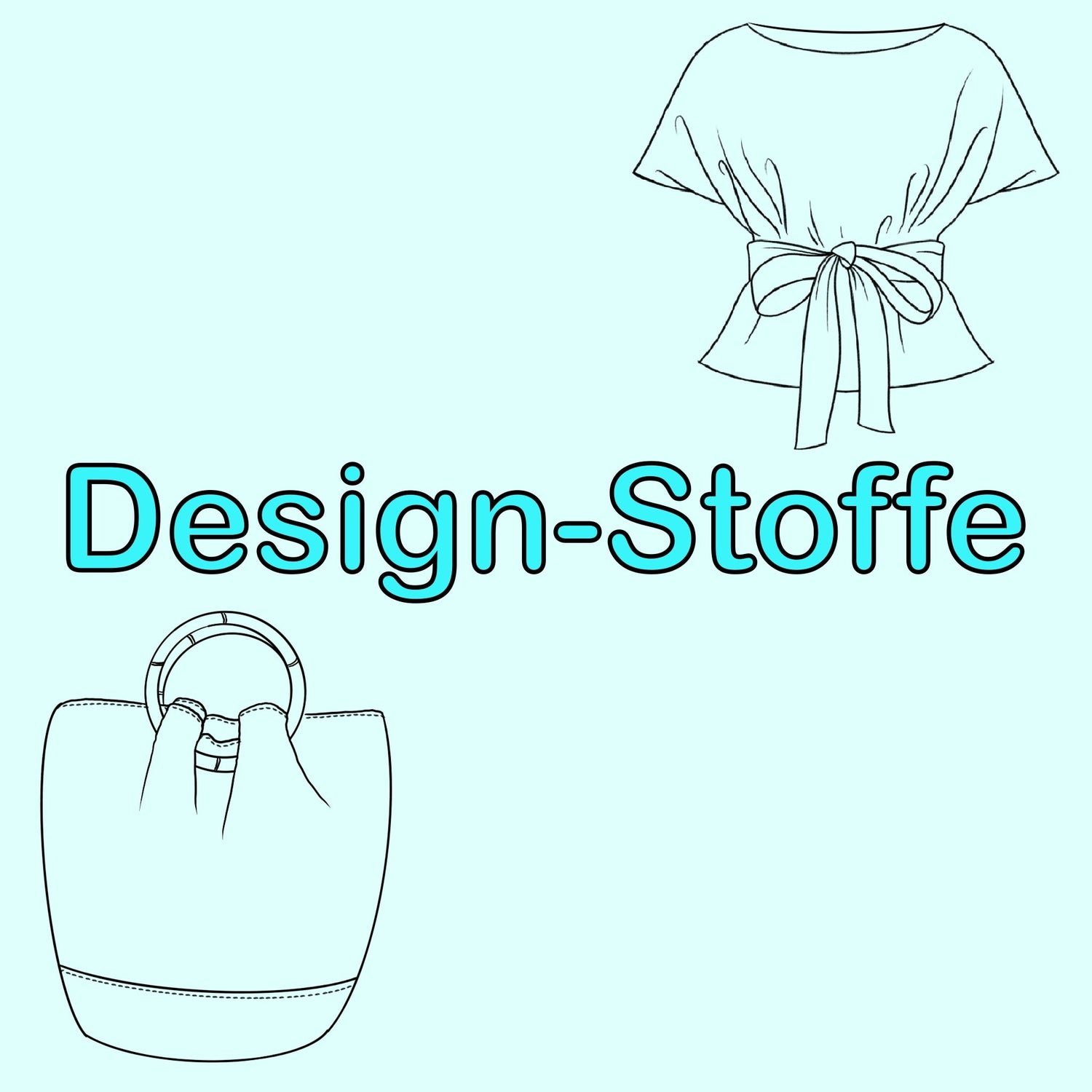 Baumwoll-Webware Design-Stoffe