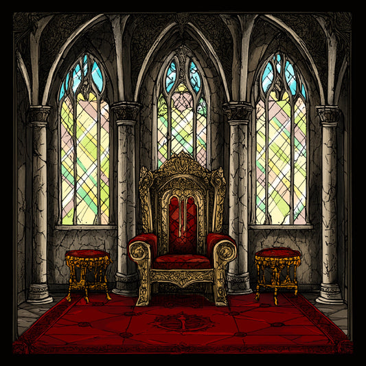 Motiv-Panel Kunstleder Crown Festsaal