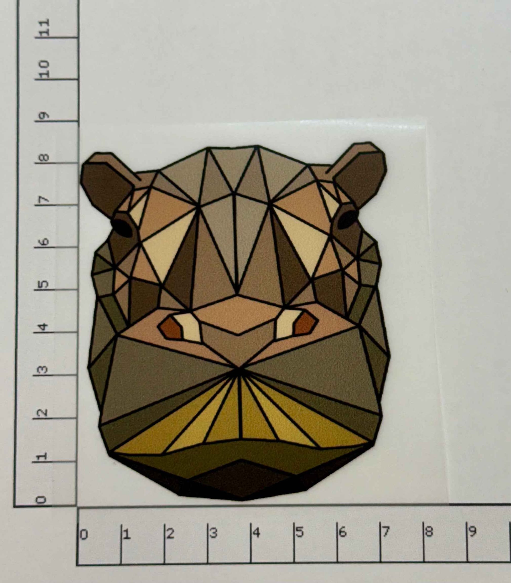 Bügelbilder Geometrische Tiere