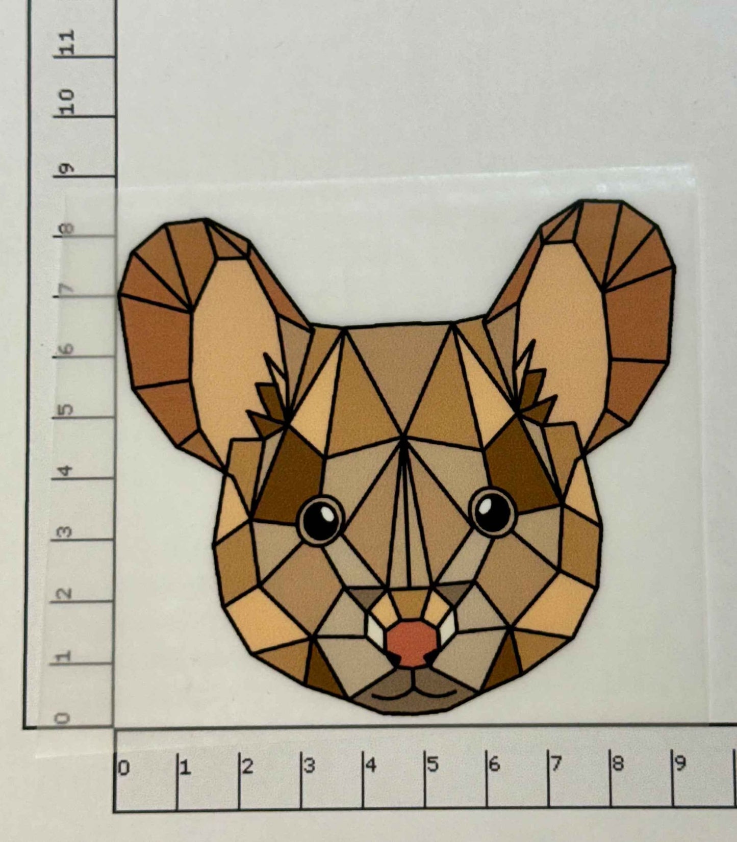 Bügelbilder Geometrische Tiere