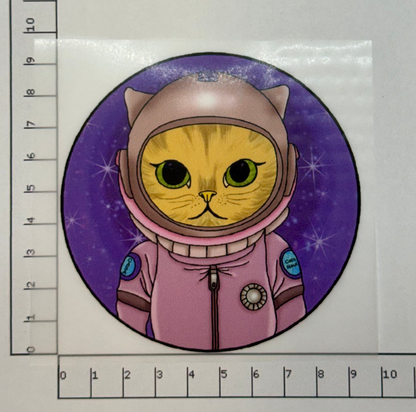 Bügelbilder Space Cats