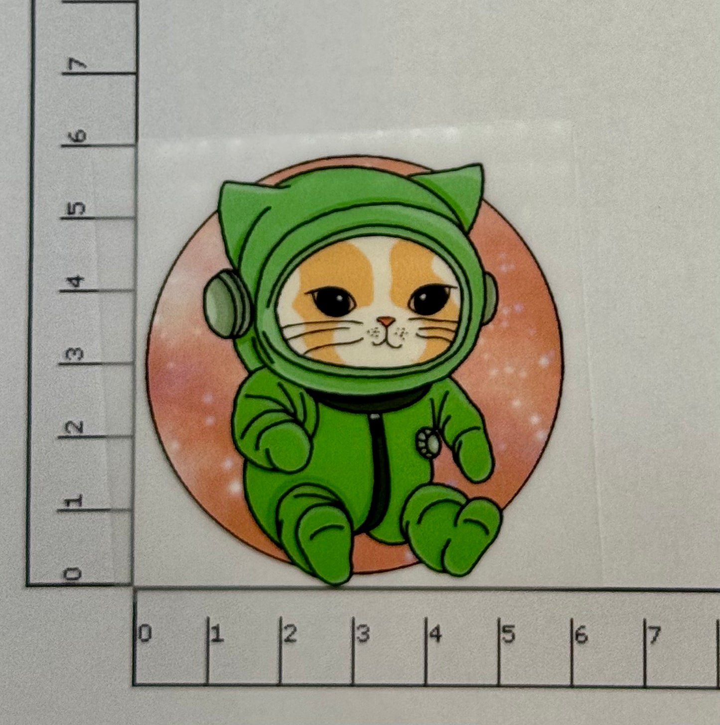 Bügelbilder Space Cats