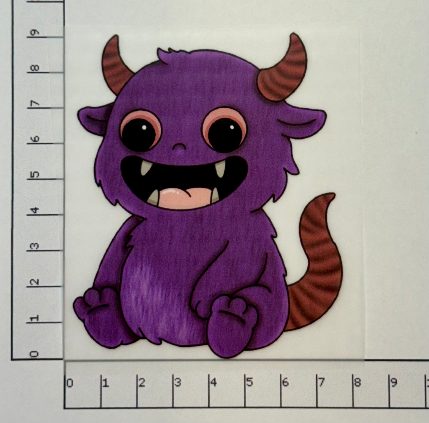 Bügelbilder süße Monster