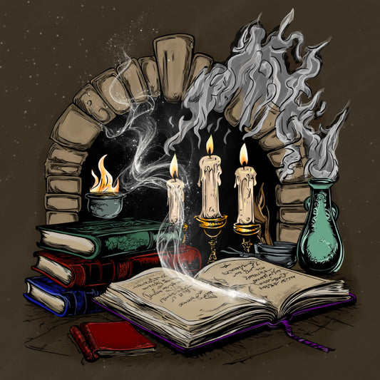 Motiv-Panel Kunstleder Mystical Zauber