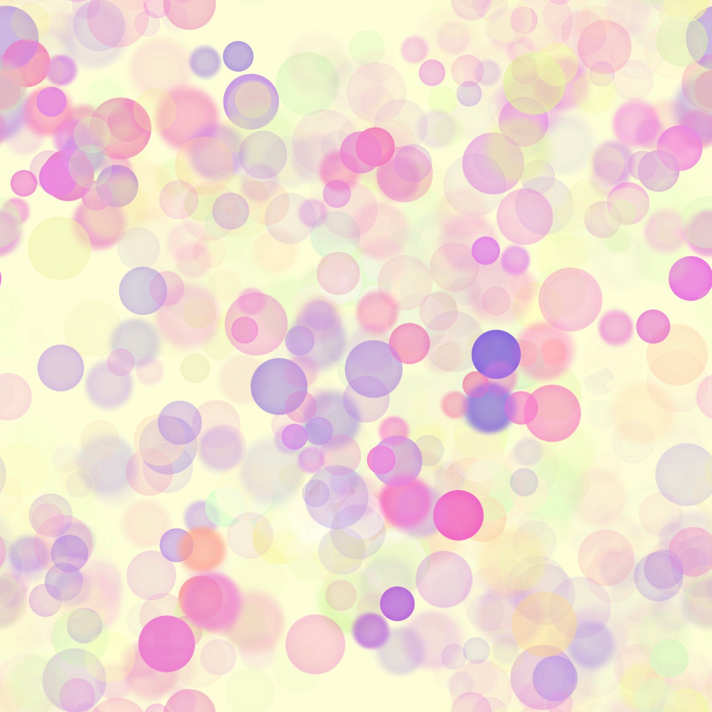Panel Canvas - Pink Bubbles