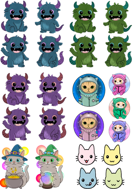 Stickervorlagen Kids