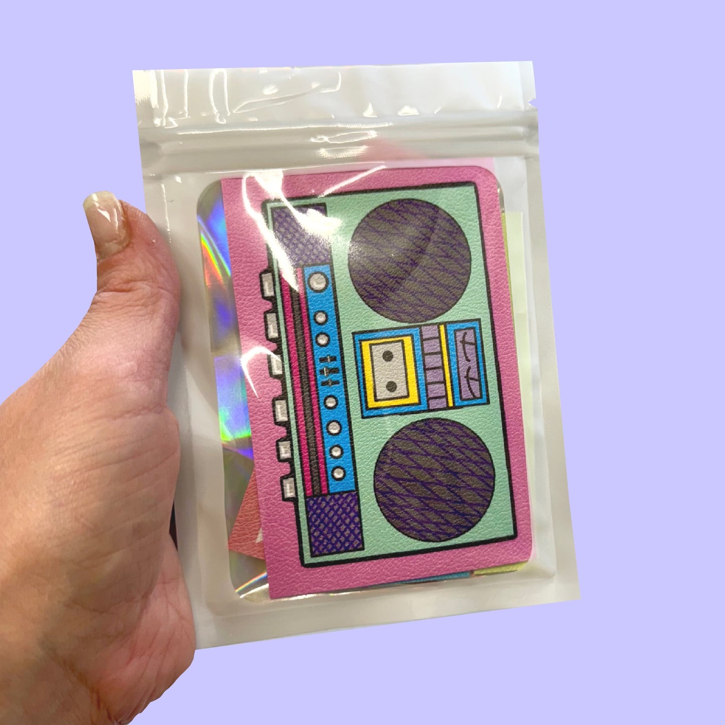 Label-Tüte bunt gemischt