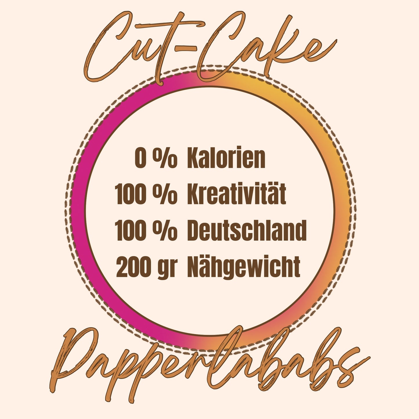 Cut-Cake Nähgewichte bunt