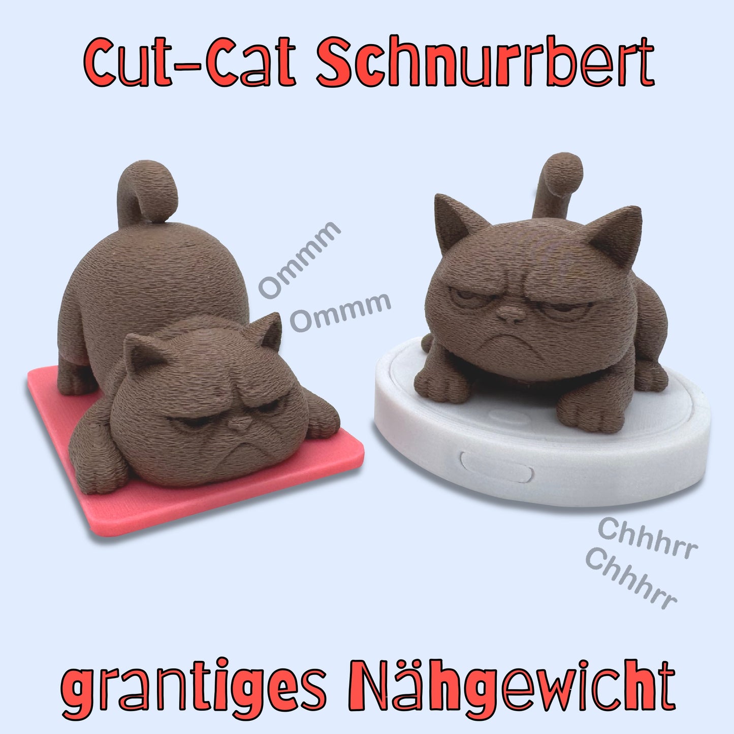 Cut-Cat Katze Yoga Staubsauger