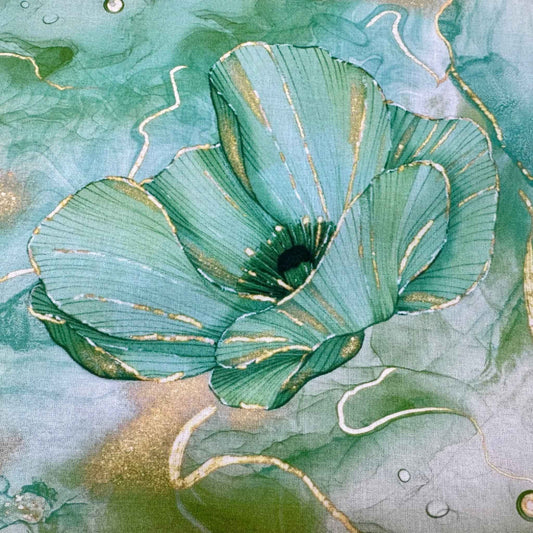Wild Flower Green - Papperlababs