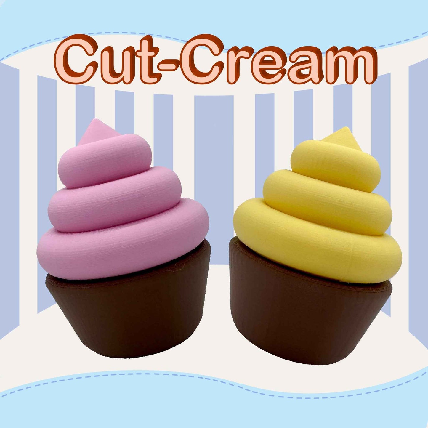 Cut-Cream Nähgewicht - Papperlababs