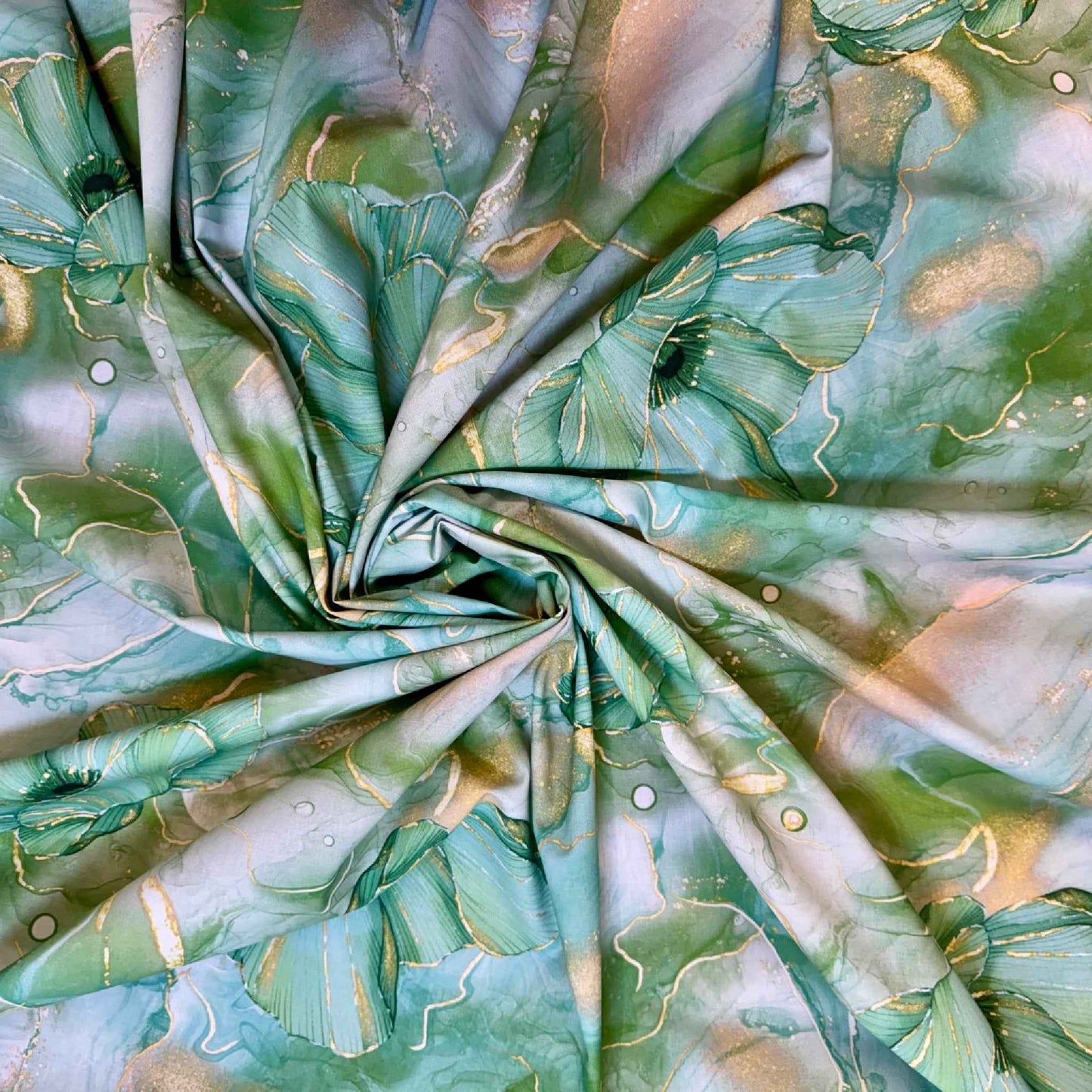 Wild Flower Green - Papperlababs