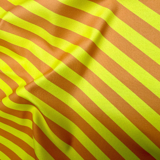 Panel Canvas - Streifen gelborange