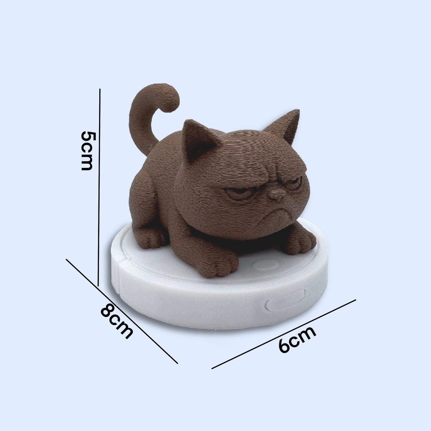 Cut-Cat Schnurrbert Staubsauger - Maße