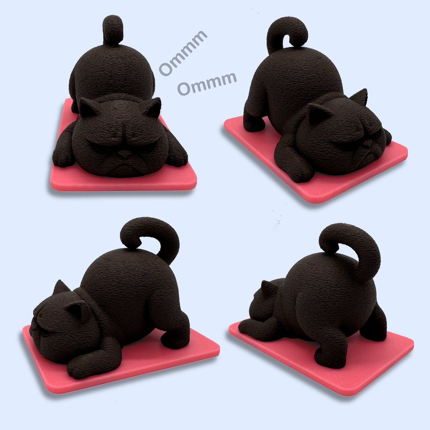 Nähgewicht Katze Yoga