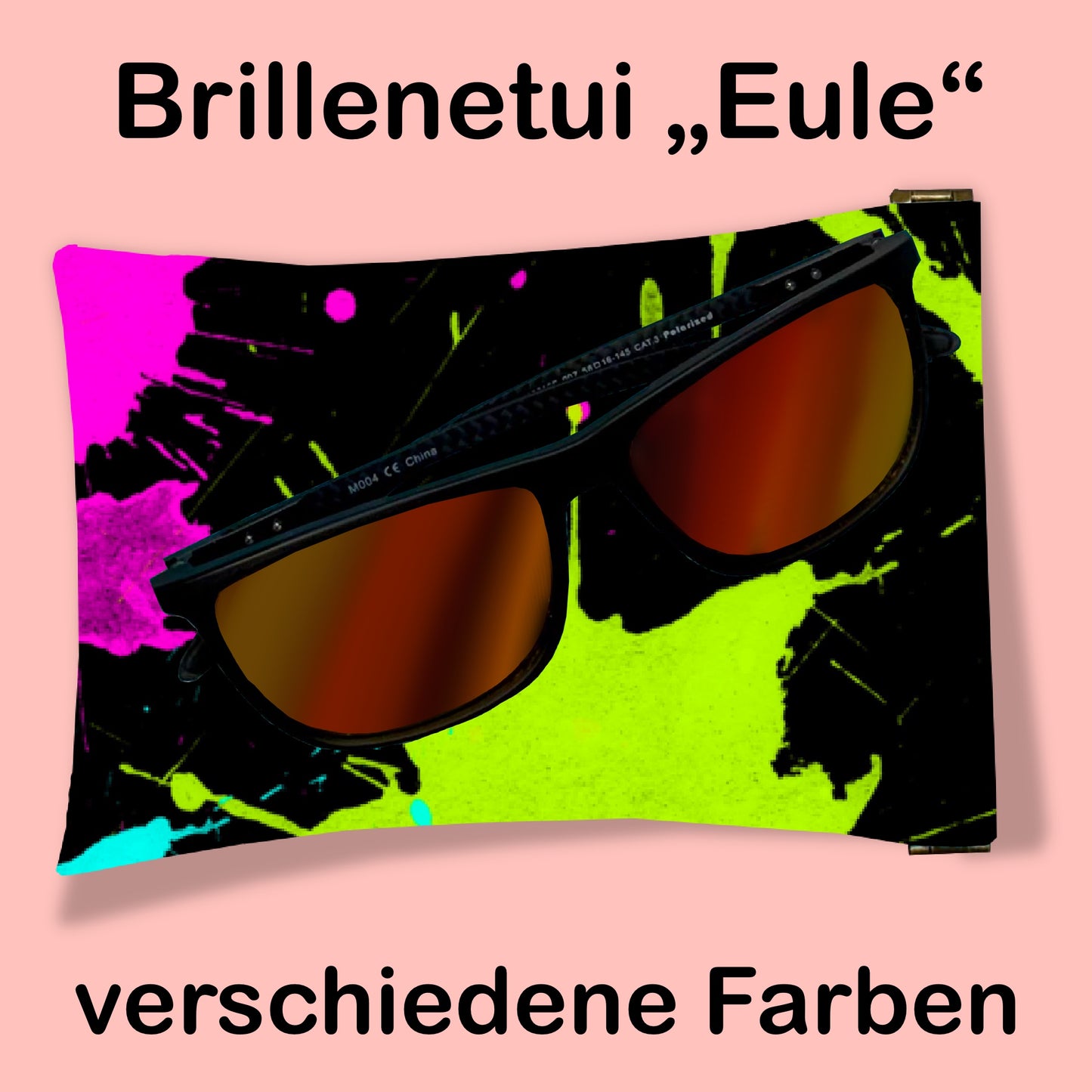 Brillenetui "Eule" 8,5cm